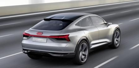 Audi e-tron Sportback concept, prototipo en el que se basará el coche de serie