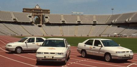 Seat cedió 2.000 unidades del Ibiza y el Toledo para los Juegos Olímpicos de Barcelona