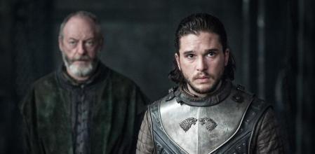 Liam Cunningham y Kit Harington, más conocidos como Davos y Jon Nieve.