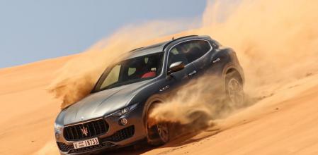 El Maserati Levante equipa una amplia dotación que le permite circular por terrenos que requieren grandes aptitudes 4x4