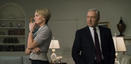 House of Cards (T5). Robin Wright y Kevin Spacey en los papeles de Claire y Frank Underwood