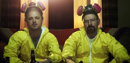 Aaron Paul se llevó tres premios Emmy como secundario y Bryan Cranston cuatro como protagonista por 'Breaking bad'. 