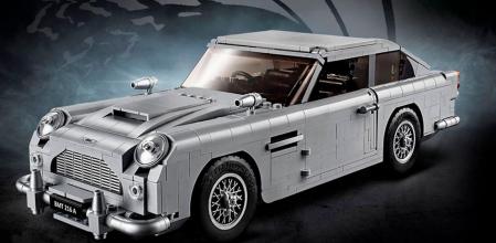 El coupé británico fabricado por Lego cuenta con 1.295 piezas