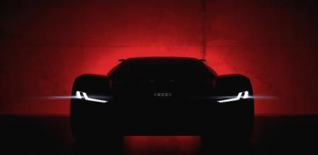 Esta es la primera imagen que ha publicado Audi de su prototipo