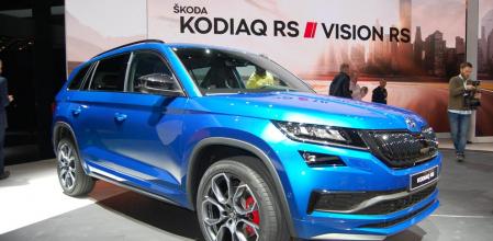 El Skoda Kodiaq RS ha sido presentado en el salón del Automóvil de París 2018