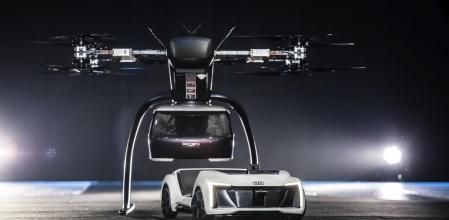 El vehículo se compone de un coche y un dron separables