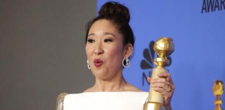 Sandra Oh ha ganado como mejor actriz dramática por ‘Killing Eve’.