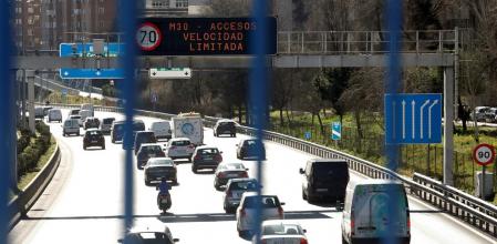 La M-30 es la vía donde los radares del Ayuntamiento de Madrid forrmularon más denuncias por exceso de velocidad en 2023&nbsp;