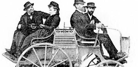 El primer coche con motor de gasolina que circuló en España fue un Panhard Levassor de 1881