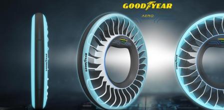 Goodyear Aero son los neumáticos para los coches voladores autónomos del futuro