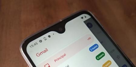 Imagen actual del menú de Gmail