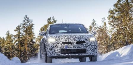 La marca ha realizado diversos tests del nuevo Corsa en Laponia