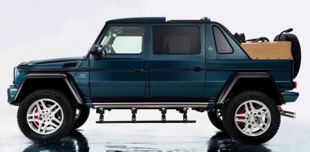 El G650 Landaulet combina las cualidades offroad de la Clase G con el lujo asociado a la insignia Maybach.