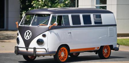 El Volkswagen Type 20 es un prototipo eléctrico basado en una furgoneta de 1962, dotada de todo tipo de tecnologías modernas