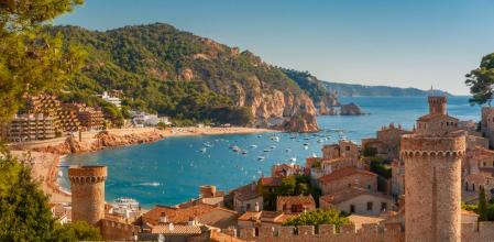 Tossa de Mar en la Costa Brava