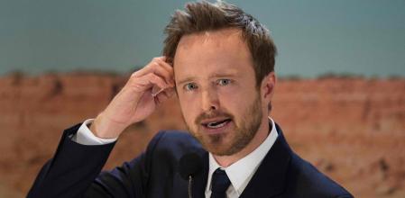 Aaron Paul en el National Museum of American History 