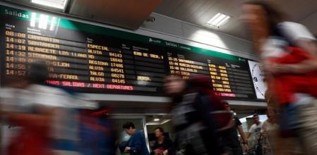 La huelga convocada en Renfe y Adif ha provocado la cancelación de más de 300 trenes de largo y medio recorrido&nbsp;