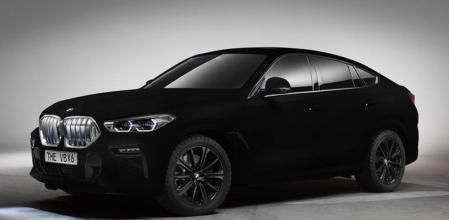 BMW presentará el X6 Vantablack en el Salón del Automóvil de Frankfurt 2019