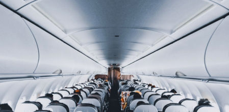 Este es el lugar más sucio en los aviones debido al poco tiempo entre vuelos