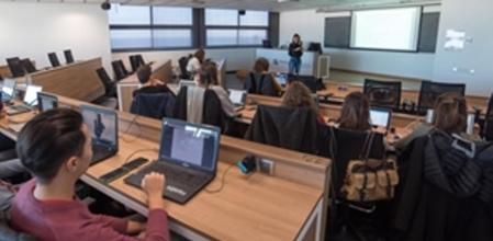 Un aula del TecnoCampus&nbsp;
