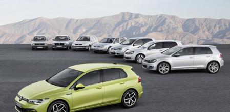 El nuevo Volkswagen Golf es la octava generación de un modelo que tiene 45 años de historia