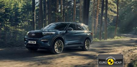 El SUV de siete plazas de Ford recibe la máxima calificación de seguridad por parte de la autoridad independiente de pruebas de colisión Euro NCAP