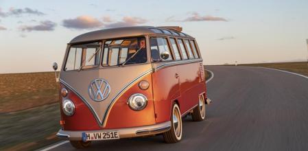 La carrocería del e-Bulli es bitono y los faros integran luces led