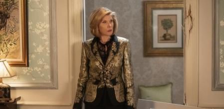 Christine Baranski se lo pasa pipa en el estreno de temporada.