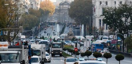 Tráfico urbano en Madrid