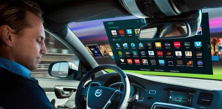 Los parabrisas inteligentes se convertirán en zonas de entretenimiento