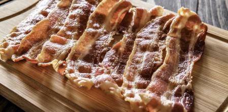 Beicon al microondas