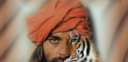 . Sandokán, interpretado por Kabir Bedi. .