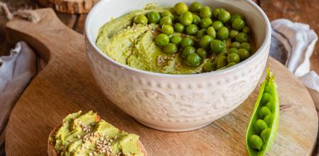 Hummus de guisantes