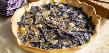 Quiche de col lombarda