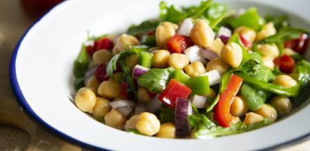 Ensalada de garbanzos