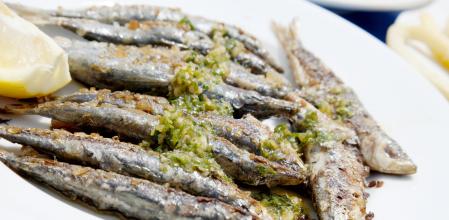 Sardinas con ajo y perejil
