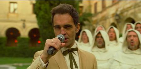 Berlín en la Abadía de Parraces en una escena de 'La casa de papel'