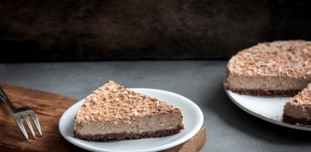 Tarta fría de café