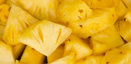 Rebanadas de piña