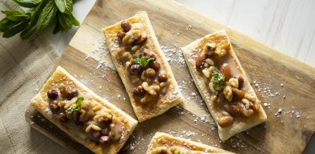 Hojaldre con frutos secos