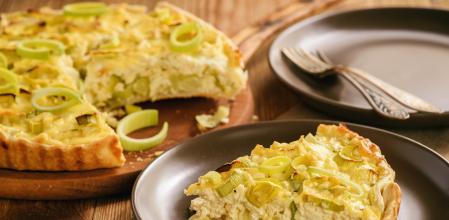 Quiche de puerro
