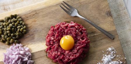 Tartar de ternera picante