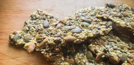 Chips de semillas con Thermomix