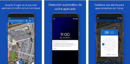 Encontrar mi coche aparcado