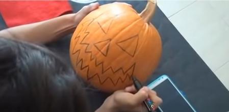 Calabaza de Halloween