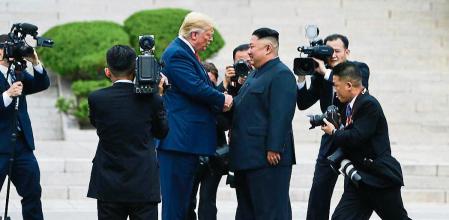 El pulso entre Trump y el líder norcoreano Kim Jong Un fue uno de los momentos destacados del primer mandato del republicano en la Casa Blanca 