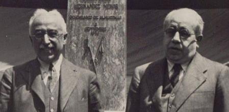 Niceto Alcalá-Zamora y Manuel Azaña, tras la victoria del Frente Popular