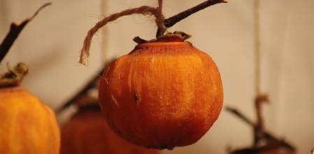 El caqui es una de las estrellas del otoño