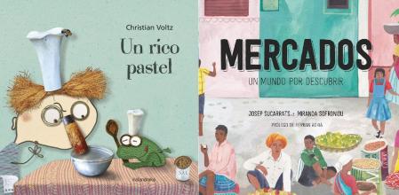 Libros donde ingredientes, platos, recetas, mercados o productos exóticos se convierten en algo bonito e interesante