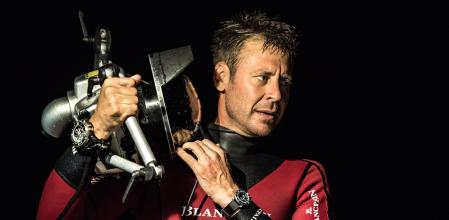 Laurent jBallesta, biólogo submarino y fotógrafo al frente de la expedición apoyada por Blancpain